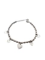 Bracciale Domar Donna Bracciale acciaio in Acciaio Cubic Zirconia BR 0902